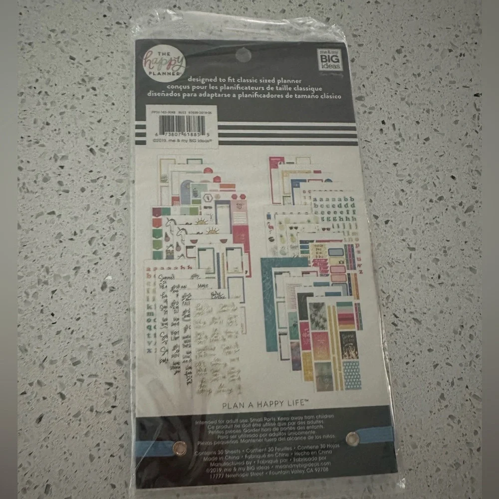 Happy Planner Sticker Bundle Packs 2106 Pieces New
